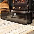 Traditional Black Hearth/Fireplace Fender Guard