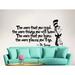 Decal House Dr Seuss the More That You Read Decal Quote Sayings Wall Decal Vinyl in Brown | 20 H x 38 W in | Wayfair zx238Brown
