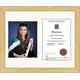 Large Solid Oak Wood Frame A4 10x8 Photo 8x10 Picture Certificate Graduation Diploma Wedding