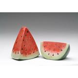 Cosmos Gifts Watermelon Salt & Pepper Set Ceramic in Red | 3 H x 3.38 W in | Wayfair 260-09