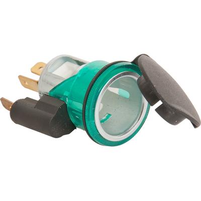 HPAUTO 12V Einbau-Steckdose mit Beleuchtung Steckdose VPE 12x 28112 Image