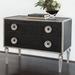 Global Views Artisan Chest Wood in Black/Brown/Gray | 29 H x 36 W x 19.5 D in | Wayfair 9.90781