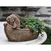 Campania International Fish Out of Water Cast Stone Statue Planter Concrete, Copper in Brown | 12.25 H x 20.5 W x 10.25 D in | Wayfair P-753-TR