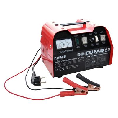 EUFAB Ladegerät mit Schnellladefunktion 12 V - 15 Ampere Batterieladegerät 16518 Image