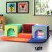 Children's Factory SoftPlay 8 Piece Tunnel Set Foam/Vinyl | 18 H x 64 W x 64 D in | Wayfair CF322-376