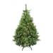 Northlight Seasonal 4.5' Pre-Lit Full Ashcroft Cashmere Pine Artificial Christmas Tree Warm Clear LED Lights in Green/White | Wayfair 32265721