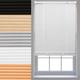 FURNISHED PVC Venetian Window Blinds Made to Measure Home Office Blind New - White 180cm x 150cm