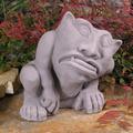 Nichols Bros. Stoneworks Standing Garden Gargoyle Statue Concrete in Brown | 10 H x 9.5 W x 7.5 D in | Wayfair GNGSG-TC