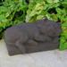 Nichols Bros. Stoneworks Sleeping Pig Statue Concrete in Brown | 5.25 H x 11.5 W x 7.5 D in | Wayfair GNPSL-TC