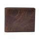Fossil Wallet for Men Derrick, Leather Bifold Dark brown 11.43 cm L x 1.9 cm W x 8.89 cm H ML3681201
