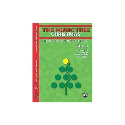 The Music Tree Christmas by Alfred Publishing (Paperback - Alfred Pub Co)