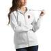 Women's Antigua White San Francisco Giants Victory Full-Zip Hoodie