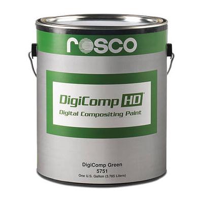 Rosco DigiComp HD Digital Compositing Paint (Green, 5 Gallons) 150057510640