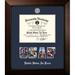 Patriot Frames Air Force Discharge Legacy Picture Frame 19.0 H x 19.0 W x 1.5 D in blue/brownWood in Gold | 11" x 14" | Wayfair AFDLG001S11x14