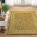Brown/Yellow 27 x 0.625 in Area Rug - Charlton Home® Dunbar Handmade Tufted Wool Brown/Gold Area Rug Wool | 27 W x 0.625 D in | Wayfair
