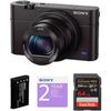 Sony Cyber-shot DSC-RX100 III Digital Camera Deluxe Kit DSCRX100M3/B