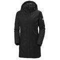 Helly Hansen Women Aden Insulated Coat - Waterproof, Windproof and Breathable Fabric, Full-Zip Jacket with Fully Sealed Seams, Black, Small