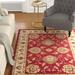 White 39 x 0.43 in Area Rug - Charlton Home® Klose Oriental Red/Ivory Area Rug Polypropylene | 39 W x 0.43 D in | Wayfair CHLH6136 32887729