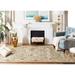 Gray 90 x 0.47 in Indoor Area Rug - Charlton Home® Fullwood Oriental Handmade Tufted Wool/Ivory Area Rug Wool | 90 W x 0.47 D in | Wayfair