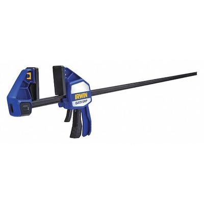 IRWIN 1964716 50" Bar Clamp, High Impact Plastic Resin Handle and 3 5/8 in