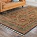 Gray 24 x 0.5 in Area Rug - Astoria Grand Ophelia Oriental Beige/Red Area Rug Polypropylene | 24 W x 0.5 D in | Wayfair ASTG4286 33112529