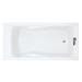 American Standard Evolution 72" x 36" Drop In Soaking Bathtub Acrylic in White | 21.5 H x 72 W in | Wayfair 7236V002.011