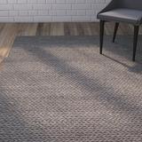 Gray 72 x 1 in Area Rug - Gracie Oaks Abasi-Ima Handmade Tufted Area Rug Viscose/Cotton/Wool | 72 W x 1 D in | Wayfair BRYS5219 33257074