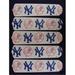 Ceiling Fan Designers 52SET-MLB-NYY MLB York Yankees Baseball 52 In. Ceiling Fan Blades Only