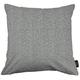 McAlister Textiles Charcoal Grey Herringbone Cushion Cover - Soft Decorative Throw Scatter Pillows for Bedroom or Living Room 49x49 Cm - 19x19 Inches