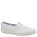 Keds Women's Champion Leather Slip-On - 7.5 White Slip On A2