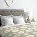 East Urban Home Daisy Duvet Cover Set Microfiber in Gray | Twin/Twin XL | Wayfair EUNH5970 33412996