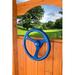 Creative Cedar Designs Swing Steering Wheel Plastic in Blue | 3.25 H x 12 W x 12 D in | Wayfair BP 008-B