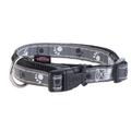 Collier Trixie Silver Reflect, motif de pattes taille S M tour de cou 30-45 cm - pour chien