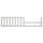 Sorelle Providence Toddler Bed Rail, Wood in White | 15 H x 56 W x 2 D in | Wayfair 136-W