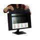 Akamai Office Products (Diagonally Measured Privacy Screen For Widescreen Computer Monitors … (20.0" WIDESCREEN (16:9), Black)