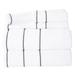 Plymouth Home 6-Piece Cotton Towel Set - Bathroom Accessories w/ Bath Towels, Hand Towels, & Wash Cloths Terry Cloth/100% Cotton | 30 W in | Wayfair