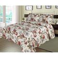 Patch Magic Finch Orchard Quilt Set Microfiber in Orange | Queen | Wayfair SQQFIOR