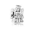 Pandora Charm Bead 792010CZ Woman Silver Angel of Love