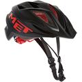 MET - Crackerjack Children's Cycling Helmet In Matt Black / Red One Size (52-57cm)