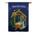 Breeze Decor Hope Has Come 2-Sided Polyester House/Garden Flag in Blue/Green/Yellow | 18.5 H x 13 W in | Wayfair BD-NT-G-114112-IP-BO-DS02-US