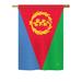 Breeze Decor Eritrea 2-Sided Polyester House/Garden Flag Metal in Blue/Green/Red | 40 H x 28 W in | Wayfair BD-CY-H-108299-IP-BO-DS02-US