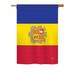 Breeze Decor Andorra 2-Sided Polyester House/Garden Flag in Blue/Red/Yellow | 18.5 H x 13 W in | Wayfair BD-CY-G-108319-IP-BO-DS02-US