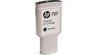 727 Matte Black Ink Cartridge (c1q12a), 300-Ml