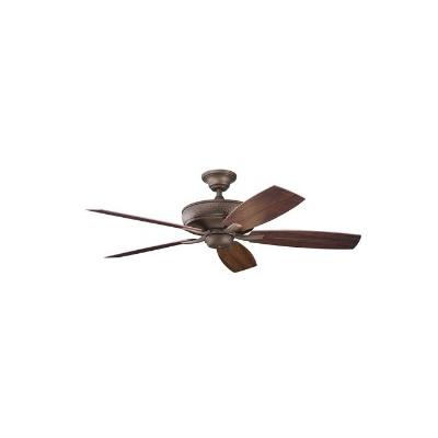 310103WCP Monarch II Patio 52" Weathered Copper Powder Coat Ceiling Fan - blades Included
