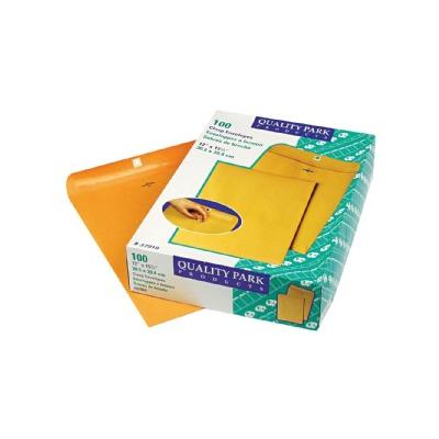 12 x 15 1/2, 28 lb Clasp Envelope- Brown (100 Per Box)