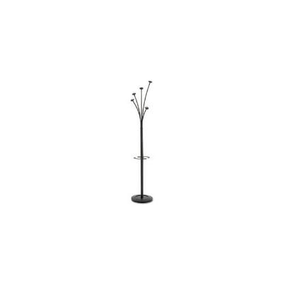 Festival Coat Tree, Five Knobs, Black (ABAPMFESTYN)