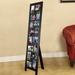 Latitude Run® Guyer 16 Opening Wood Floor-Standing Easel Picture Frame Wood in Black/Brown | 46.9 H x 13 W x 0.5 D in | Wayfair LATR7231 34279796