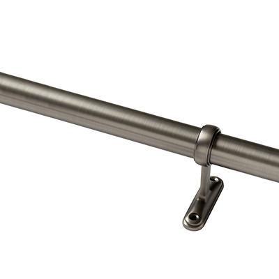 Single Rod Drapery Hardware Kit - Pewter - 28