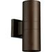 Quorum Lighting - Two Light Wall Mount - Cylinder - 2 Light Outdoor Wall Lantern