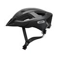 ABUS Aduro 2.0 City Helmet - Allround Bicycle Helmet in Sportive Design for City Traffic - for Women and Men - Black, Size L
